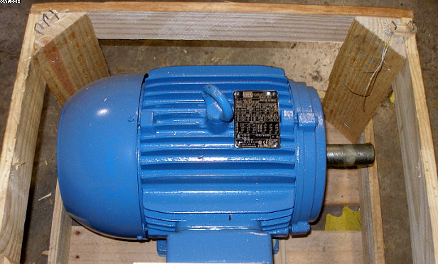 WEG 5 hp Motor, AC,